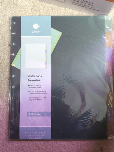 Circa Letter Meeting Notes Smart Planner 25 Sheets NEW Lot Of 5, 1 Wafer Tabs - 第 3/4 張圖片