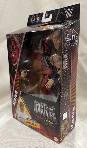 WWE Mattel Elite Monday Night War Series 6 Kane Action Figure w/ BAF Golga - NEW - Picture 5 of 6