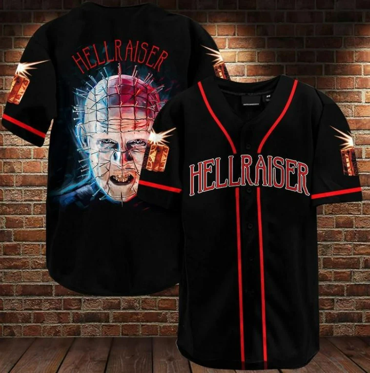 Hellraiser Baseball Jersey Baseball Jersey -cute jersey for fan, new gift, hot
