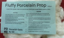 Kiln Prop - Porcelain Prop, Fluffy type. approx 200 gms