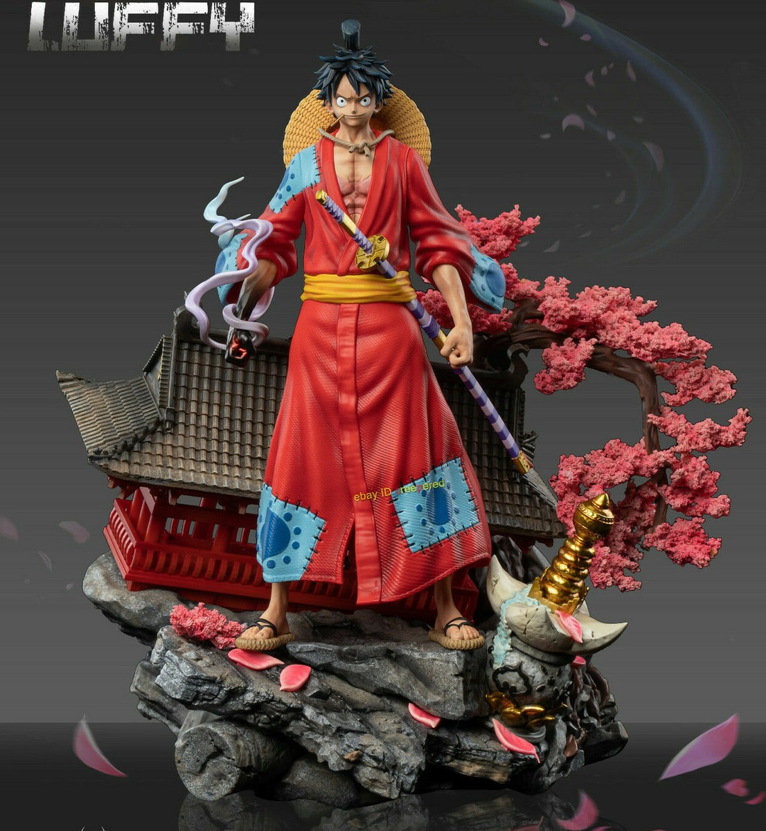 ruiResetーStudioルフィ YU Studio Monkey D Luffy 1/4 Resin Model Painted Statue One