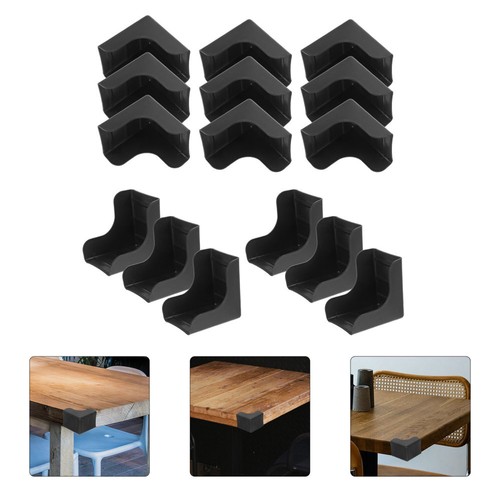 100 Stück Tür Eck Möbelschutz Sockelleistenschoner Kantenabdeckungen - Bild 8 von 12