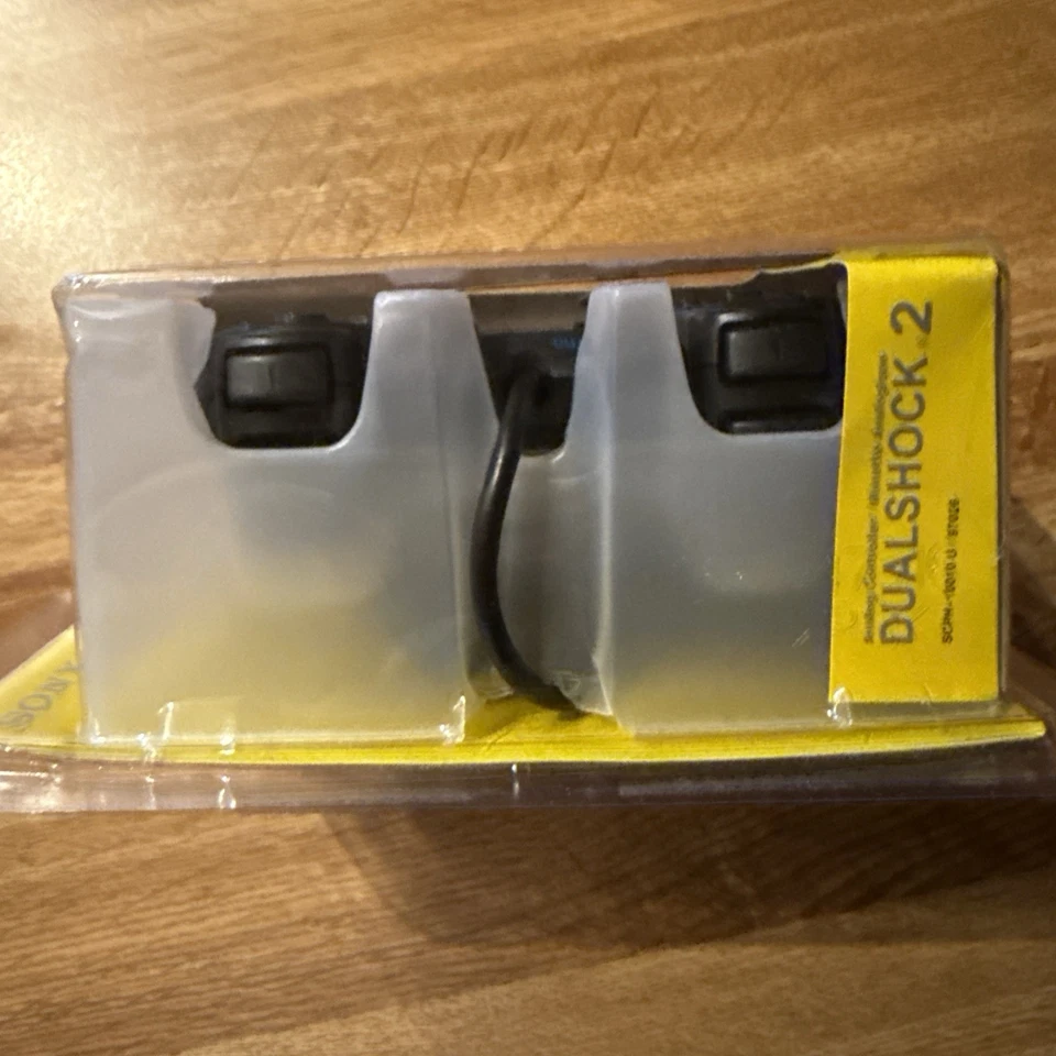 Controlador analógico PS2 Dualshock 2 con cable SCPH-10010 Sony PlayStation - Negro NUEVO Foto 4 de 4