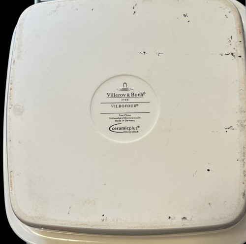 Villeroy & Boch Square Baker Twist Alea Limone Vilbofour Keramik Plus 8" Rarität - Bild 6 von 6