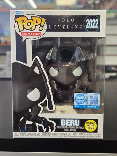 Funko Pop Animation BERU Glow-in-the-Dark #2022 EE Exclusive Solo Leveling New