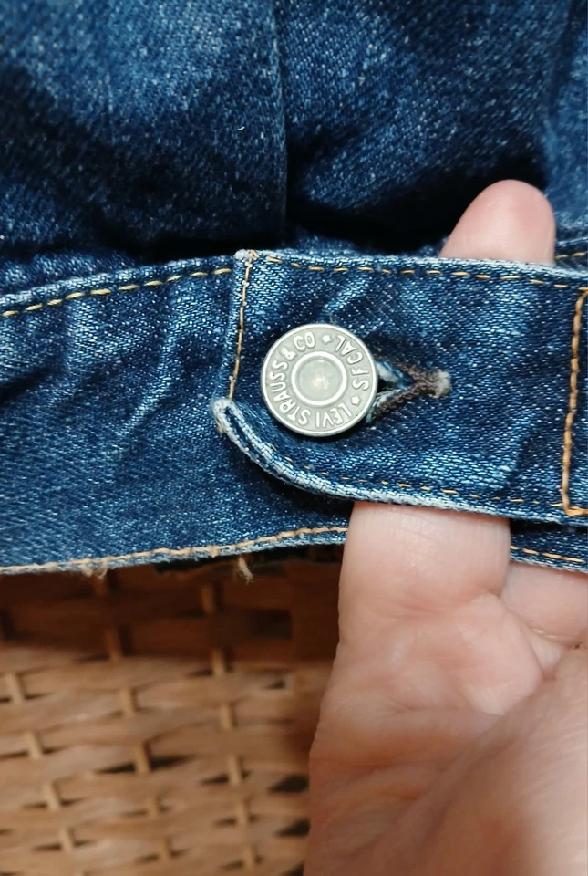 Levi's Vtg Kids Denim Jacket 507BXX Single Side Tab Red Tab  - Image 3 of 4