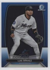 2023 Bowman Chrome Blue Refractor 100/150 Luis Arraez #87 7a6
