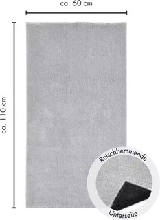 71339265/K144 ANDIAMO Badematte Arezzo Höhe 16 mm Gr. 60 cm x 110 cm x 16 mm NEU