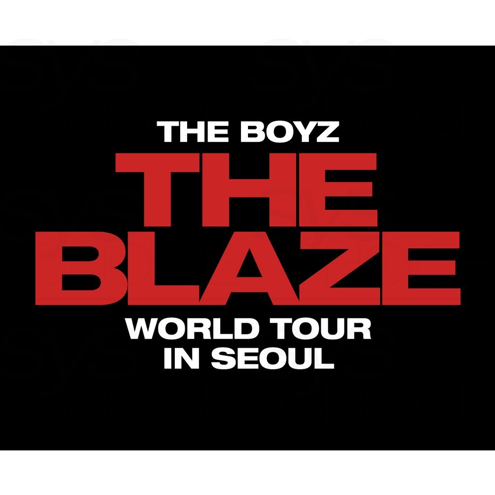 THE BOYZ WORLD TOUR in SEOUL THE BLAZE OFFICIAL MD + Tracking