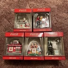 Coca-Cola Mini Clocks Lot of 5 New In Box Vintage Collectible