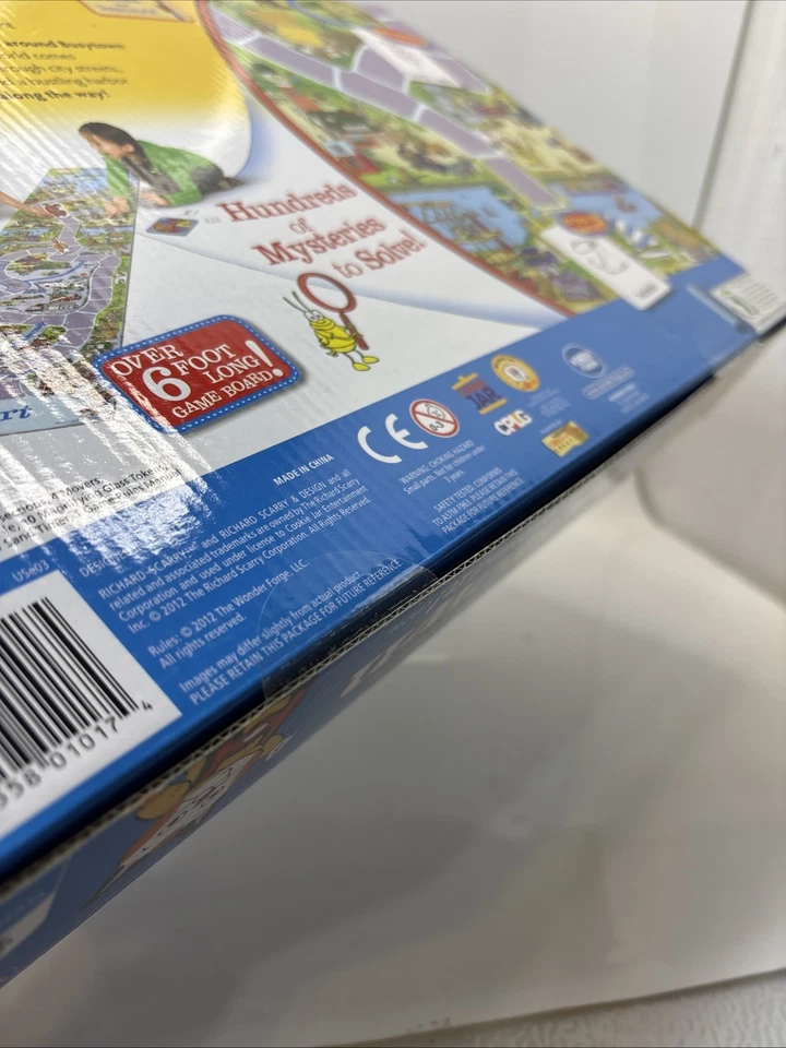 ¡Nuevo! Richard Scarry's Busytown Eye Found It Juego Tablero de imágenes ocultas ¡Sellado! Foto 4 de 4