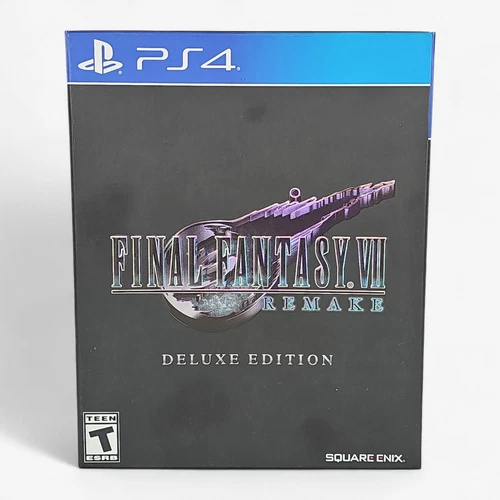 New ListingFinal Fantasy VII Remake Deluxe Edition PS4 Sony PlayStation 4 Complete CIB