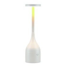 White Cordless Lamp,5000mAh Rechargeable Battery Powered Table Lamp Waterproo...