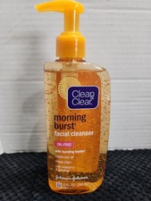 Clean Clear Morning Burst Facial Cleanser Oil Free Original Formula 8 oz