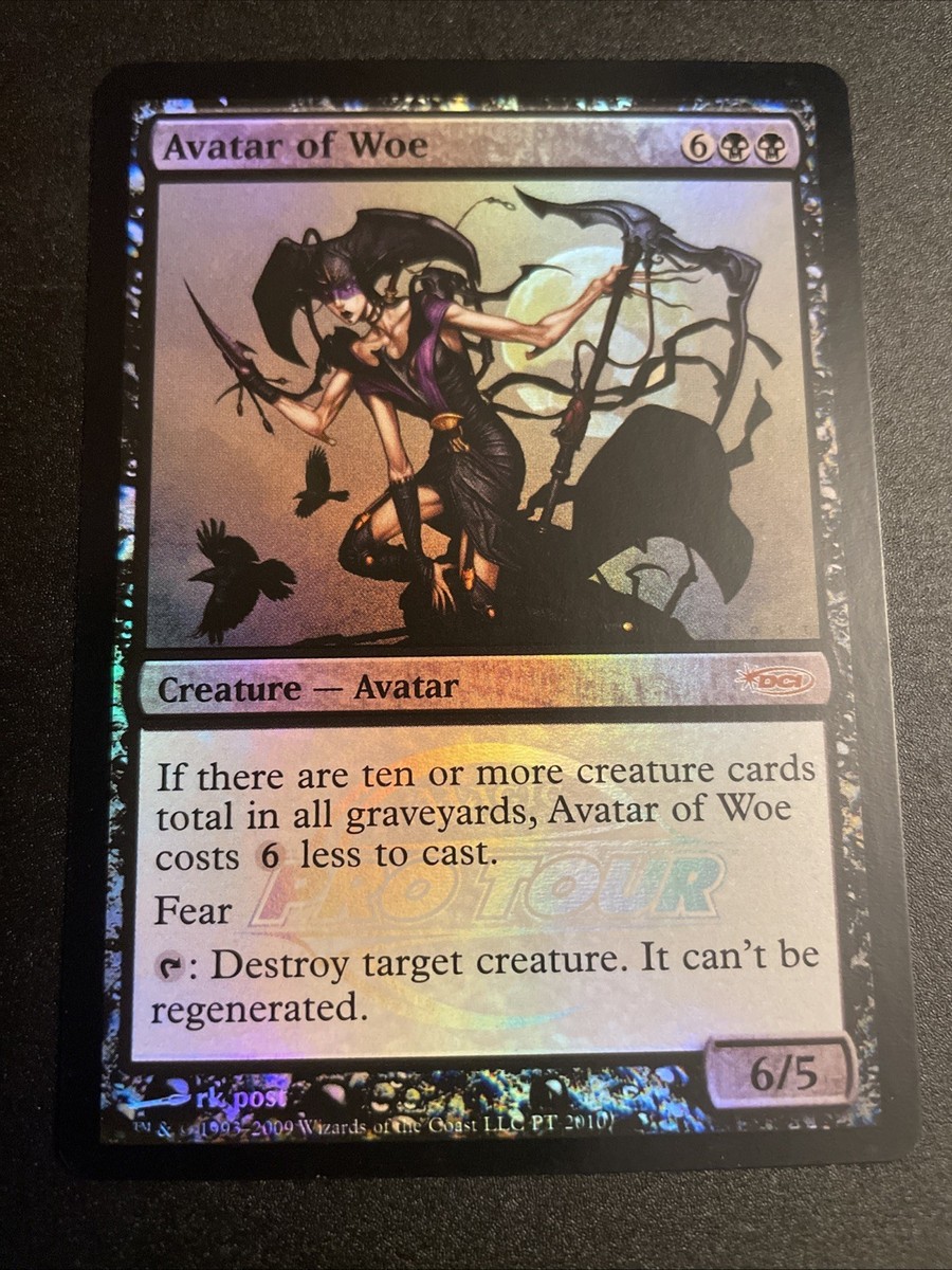 MTG 悲哀の化身/Avatar of Woe プロツアー プロモ FOIL Avatar of Woe Pro Tour Promos Foil for sale online | eBay