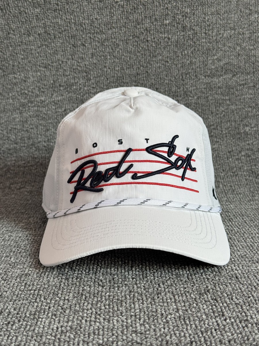 '47 Brand Boston Red Sox MLB Script Logo Snapback Hat White