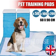 60x90CM Large Puppy Training Trainer Train Pads Toilet Pee Wee Poo Dog Pet Mats