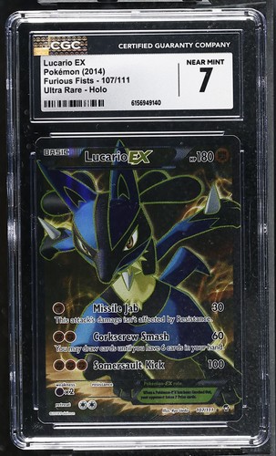 Lucario-EX graded CGC 7 for sale on eBay