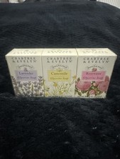 Crabtree & Evelyn glycerine soaps x3 