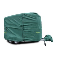 Horse Box Full Cover Green 3.3m-3.7m 4 Ply Elasticated Hem Trailer Maypole 6595