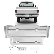 Fits Chevy Blazer/GMC Suburban 1967-1995 Chrome Rear License Plate Frame W/ Lamp
