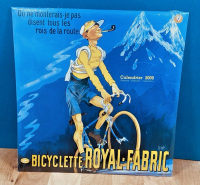 Alter Fahrradkalender Royal-Fabric Editions Clouet 2009 im Blister