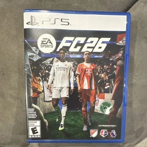 EA Sports FC 26 PS5 Soccer Game Manual Included Multiplayer Online Playability
