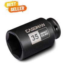 12 Drive X 35 Mm Deep 6 Pt Impact Socket Cr-mo 12-inch Drive 6 Point Axl... 12 Drive X 35 Mm Deep 6 Pt Impact Socket Cr-mo 12-inch Drive 6 Point Axl...