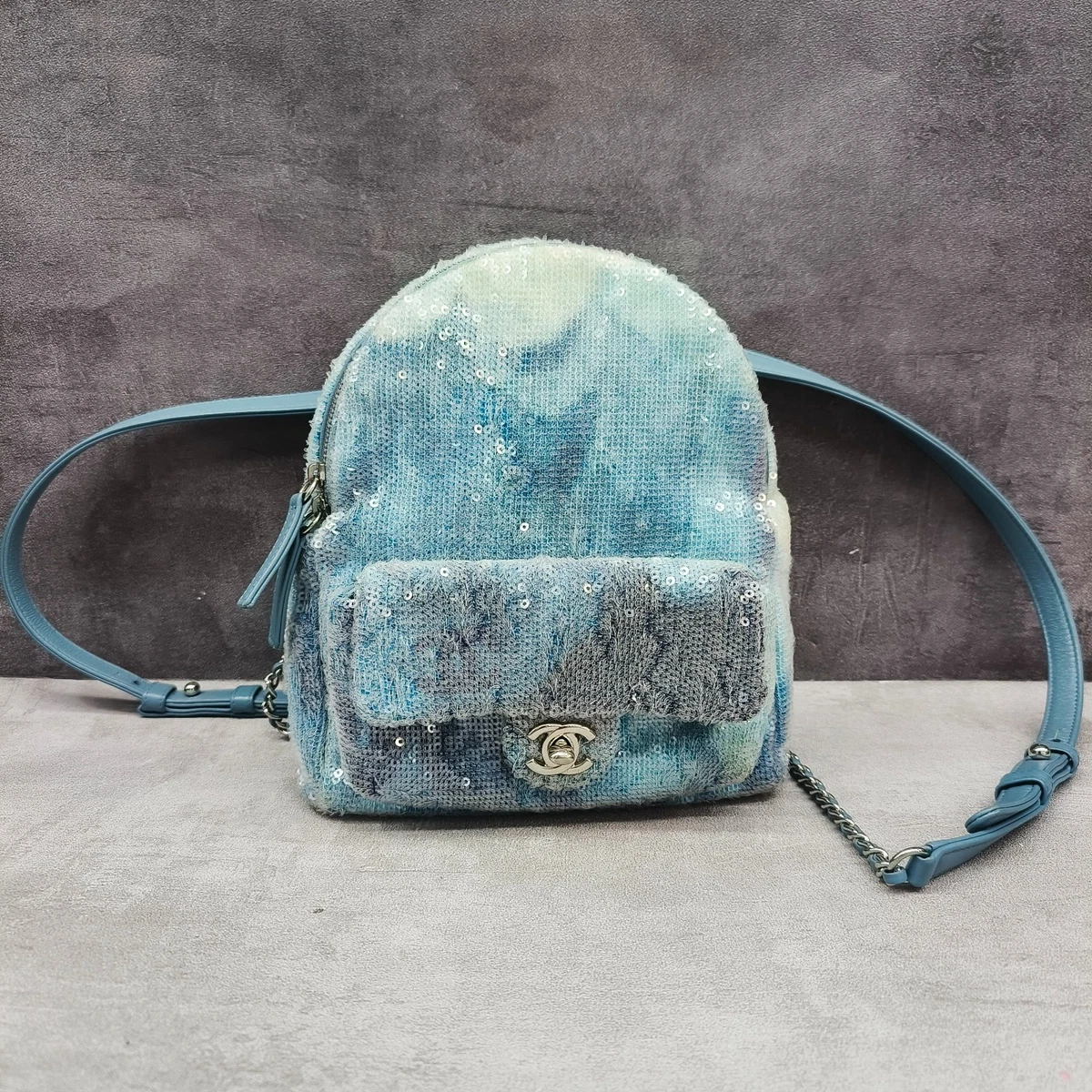 CHANEL Backpack Blue Bags & Handbags for Women for sale | eBay