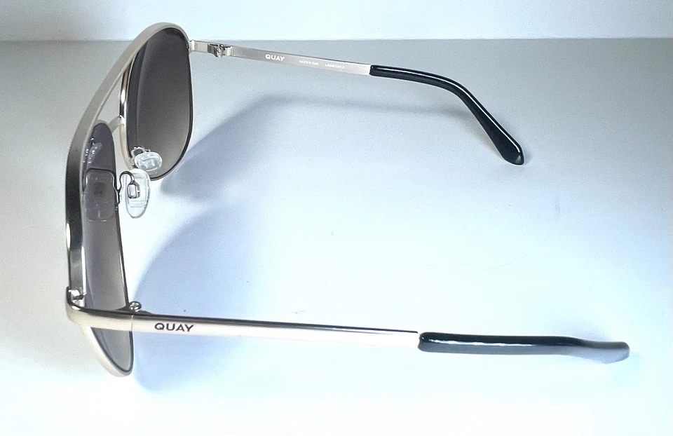 NUEVO QUAY Dorado Grande Aviator Vivienne 35583 Gafas de sol + Estuche Foto 4 de 4