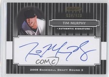 2008 Razor Signature Series Black 90/199 Tim Murphy #185 Auto 0a1