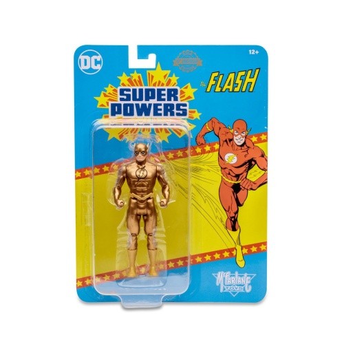 Mcfarlane Toys Dc Super Powers The Flash 4 Inch Actionfigur Gold Edition-image