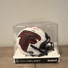 Atlanta Falcons Signed AJ Terrell Lunar Eclipse Mini Helmet BAS Authenticated