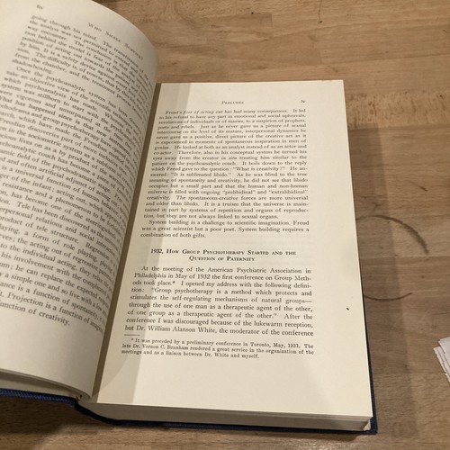 1953 1ST EDITION/1ST PRINT BEACON PRESS HC EX-LIB J. L. Moreno WHO SHALL SURVIVE - Picture 10 of 16
