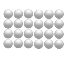 4 Inch Craft Foam Balls 24-Pack, Supplies Foam Balls for Christmas DIY Arts a...