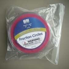 FRACTION CIRCLES Deluxe Set Of 51 Pieces