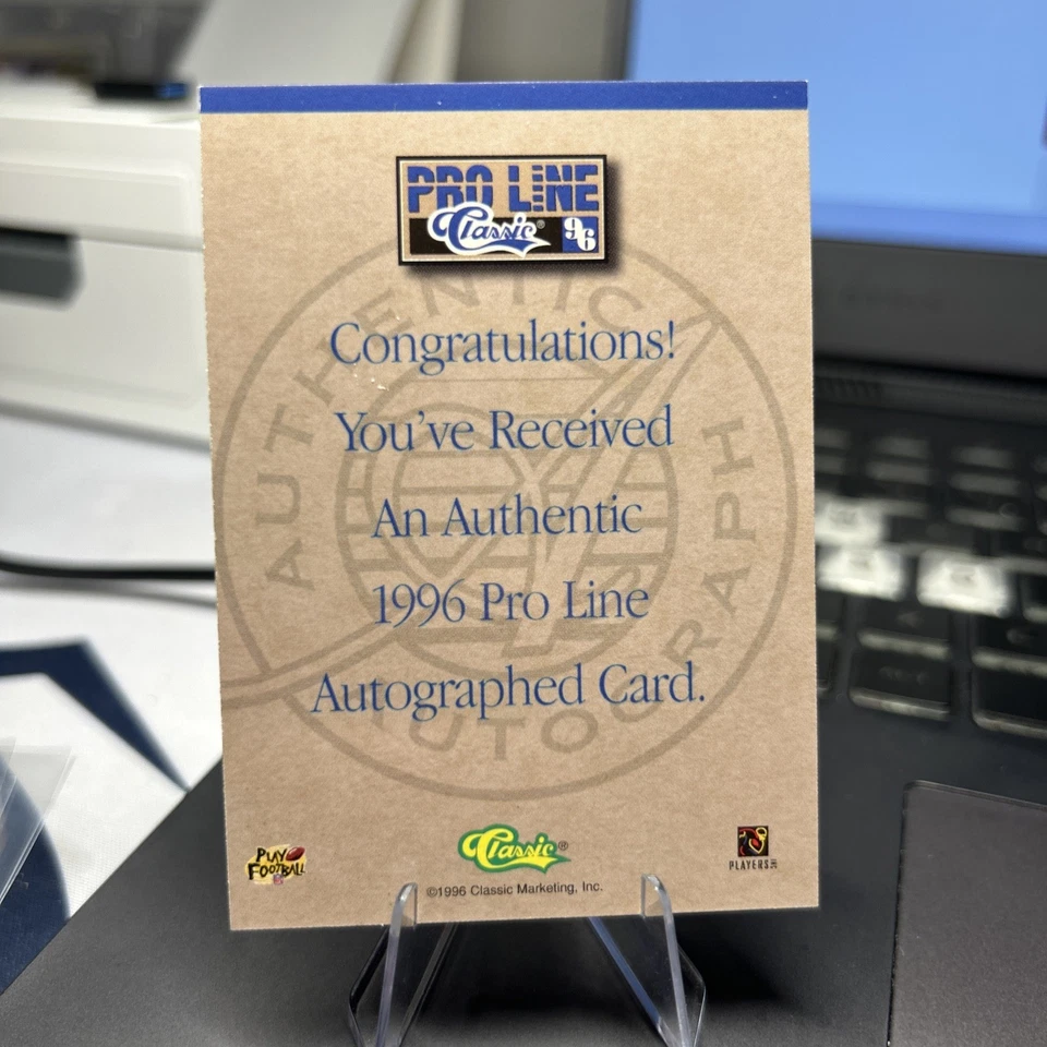 Alex Van Dyke 1996 Classic Proline On Card Auto - Image 4 of 4