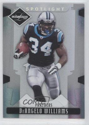 2008 Leaf Limited Spotlight Silver 97/99 DeAngelo Williams #16 0b5