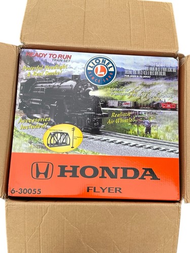 🔥🔥LIONEL HONDA FLYER O GAUGE TRAIN SET 6-30055 COMPLETE 🔥🔥