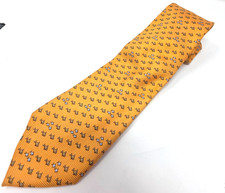 Golden Wreath American Greetings Snowman Silk Tie Novelty Holiday Black Mens