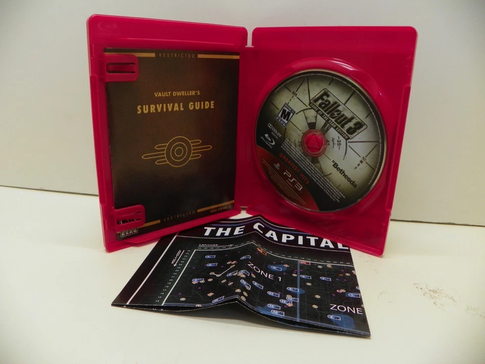 Fallout 3 [Game of the Year Greatest Hits] (Sony PlayStation 3 , 2009) - Image 3 of 3