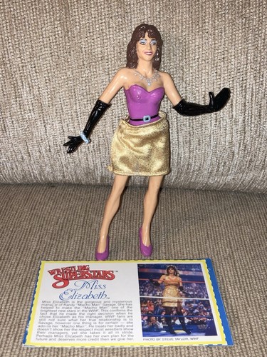 Vintage LJN WWF Superstars 1986 Miss Elizabeth w/ ...