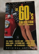 The 60's Collection Triple Cassette Tape Album Great Condition