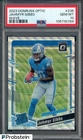 2023 Donruss Optic Wave #236 Jahmyr Gibbs Lions RC Rated Rookie 298/300 PSA 10