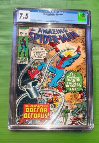Amazing Spider-Man #88 CGC 7.5  1970 Marvel Comics Bronze Age  Dr Oct App