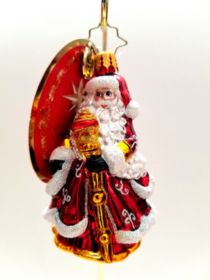 Christopher Radko - An En-Deer-Ing St Nick Gem #1021047 Elegant Santa With Staff