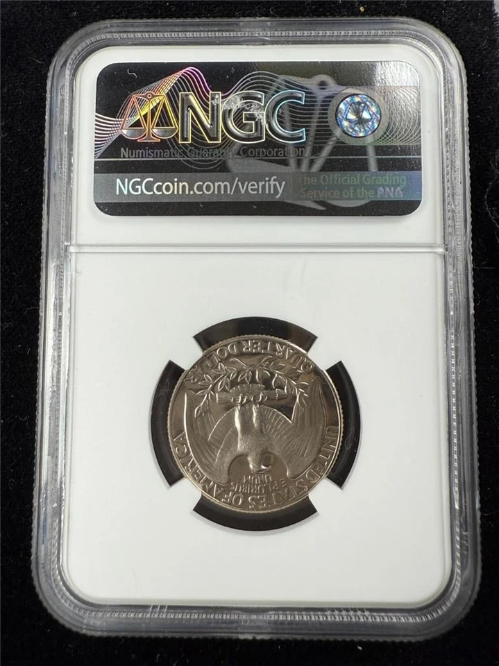 1974 S WASHINGTON QUARTER 25C PF69 ULTRA CAMEO UCAM NGC PR69 DCAM SKU 3817 - Image 2 of 2