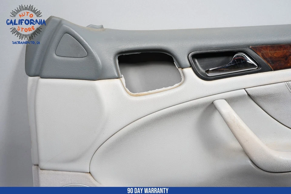 Panel de puerta interior delantero derecho gris OEM 97-03 MERCEDES W208 CLK430 CLK320 Foto 2 de 4