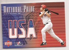 Austin Kearns 2003 Upper Deck National Pride Jersey Card USA Baseball # NP-AK1
