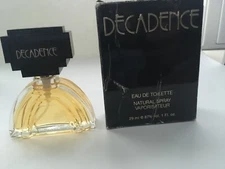 Parlux Fragrances DECADENCE 1oz EDT Spray(Women),Vintage, Box damaged